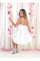 Embroidered Bridesmaids Short Dress