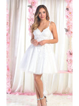 Ivory Graduation Dress | Commencement Ceremony Party Outfit by MQ1862