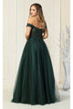Prom Embroidered A-line Gown