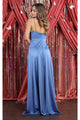 V- Neck Bridemaids Long Dress