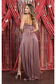 V- Neck Bridemaids Long Dress