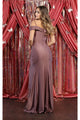 Cold Shoulder Bridesmaids Dress