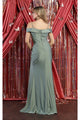 Cold Shoulder Bridesmaids Dress