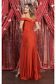 Cold Shoulder Bridesmaids Dress