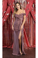 Cold Shoulder Bridesmaids Dress