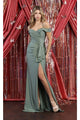 Cold Shoulder Bridesmaids Dress