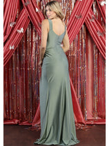 Sleeveless Stretchy Long Formal Evening Gown MQ1871