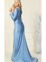 Wholesale Mother of the Bride Dresses mq1873 in Peri Blue