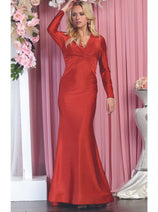Wholesale Mother of the Bride Dresses MQ1873 in Rust