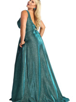 Plus Size Prom Dress Long Outfit Evening Gown By May Queen MQ1875