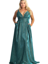 Plus Size Prom Dress Long Outfit Evening Gown By May Queen MQ1875
