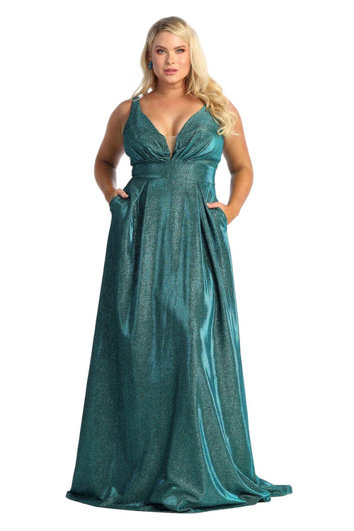 Formal Dress Long - HUNTER GREEN / 4