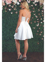 Sorority Formal Dress For Rush By MQ1882 Short Outfit