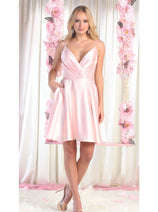 Valentine's Day Dress in Blush Cute Vday Outfit & Plus Size by MQ1882
