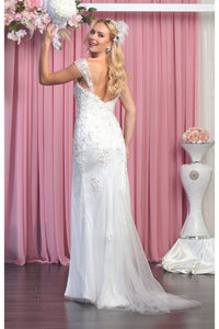 Ivory Wedding Formal Gown