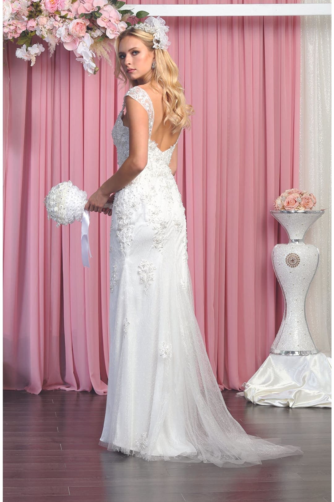 Ivory Wedding Formal Gown