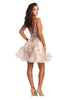 Glitter Short Prom Dress