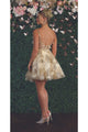 Glitter Short Prom Dress