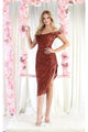 Dama Dresses for Quinceanera in Rust Style MQ1914 Quince Outfit - RUST / 4 - Dress
