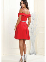 Red Graduation Dress | Commencement Ceremony Party Outfit by MQ1916