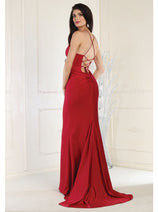 Burgundy Bridesmaid Dresses in Satin and Plus Size Gowns by MQ1925
