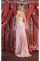 May Queen MQ1946 Strapless Ruched Prom Dress - Dress