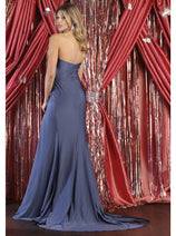 May Queen MQ1946 Strapless Ruched Prom Dress