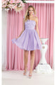 MQ1952 Corset Lace Up Back Homecoming Dress - Dress