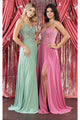 High Slit Special Occasion Dress