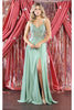 High Slit Special Occasion Dress