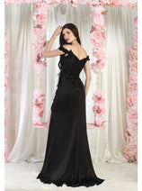 May Queen MQ1962 Embellished Prom Gown