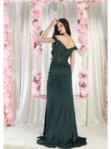 May Queen MQ1962 Embellished Prom Gown
