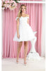 May Queen MQ1964 Off Shoulder Embroidery Bridesmaids Dress