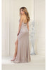 May Queen MQ1989 Spaghetti Straps Formal Gown