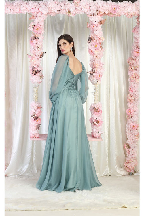 May Queen MQ1990 Chiffon Mother Of The Bride Gown