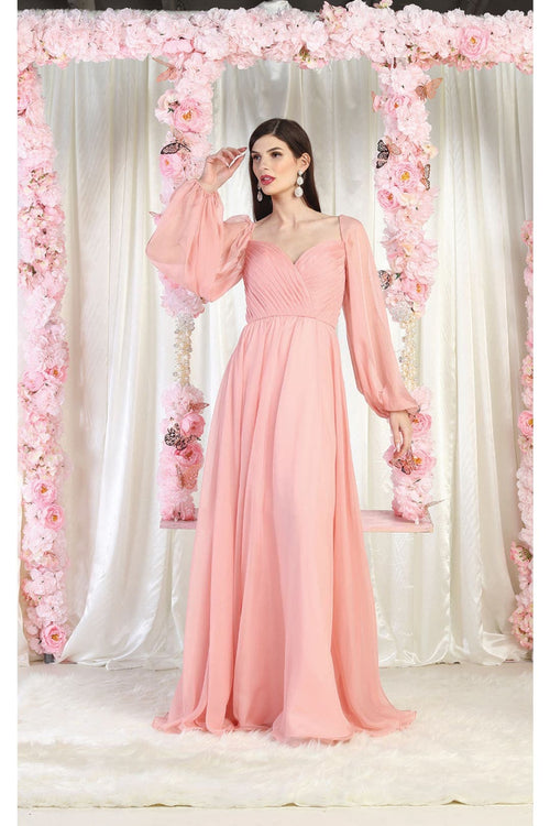 May Queen MQ1990 Chiffon Mother Of The Bride Gown