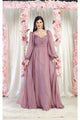 May Queen MQ1990 Chiffon Mother Of The Bride Gown
