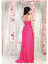May Queen MQ1991 Sweep Train Bridesmaids Dress