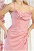 May Queen MQ1992 Cowl Neck Bridesmaids Dress - Dress