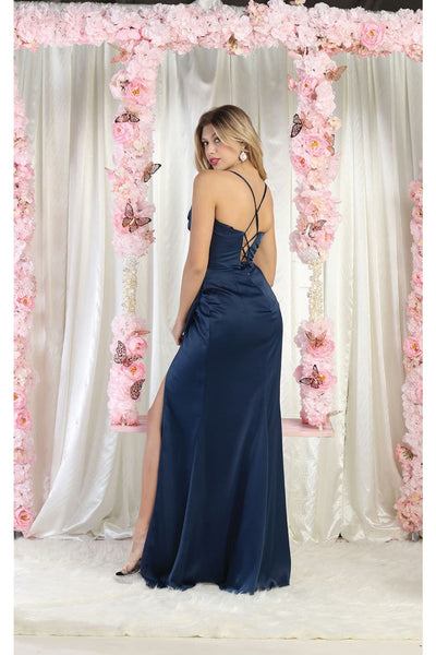 May Queen MQ1992 Cowl Neck Bridesmaids Dress - Dress