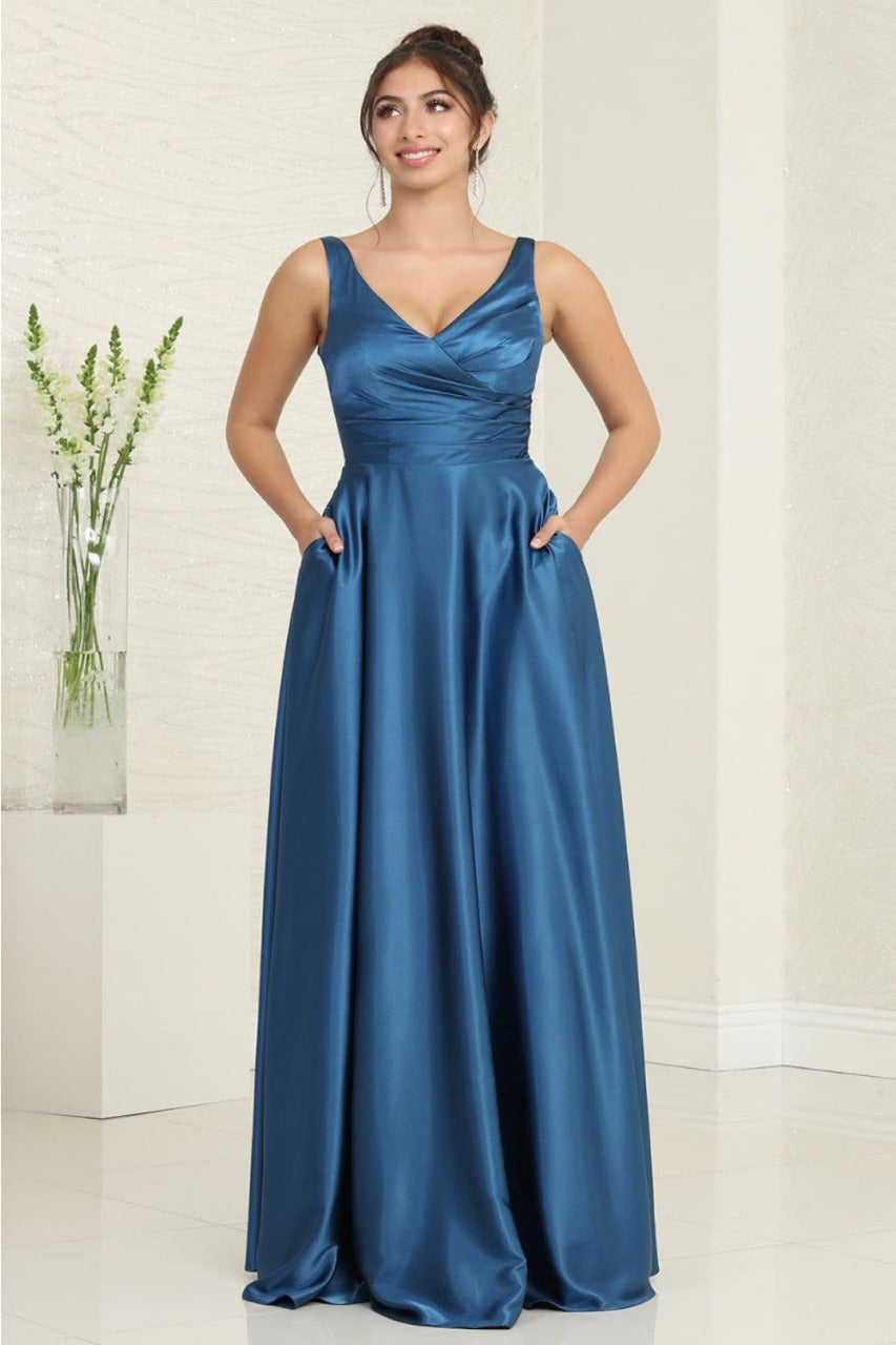 teal bridesmaid dresses plus size Blue in Satin and Gowns by MQ1994 collection-clothing-women its a flattering and Black Midi Dress With Color:Floral Green Orange