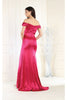 May Queen MQ1998 Sweetheart Satin Evening Gown - Dress