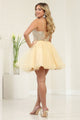Dama Dresses for Quinceanera in Champagne Cute Quince Outfit-New Collection