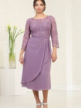 Wholesale Mother of the Bride Dresses MQ2100 in Victorian Lilac