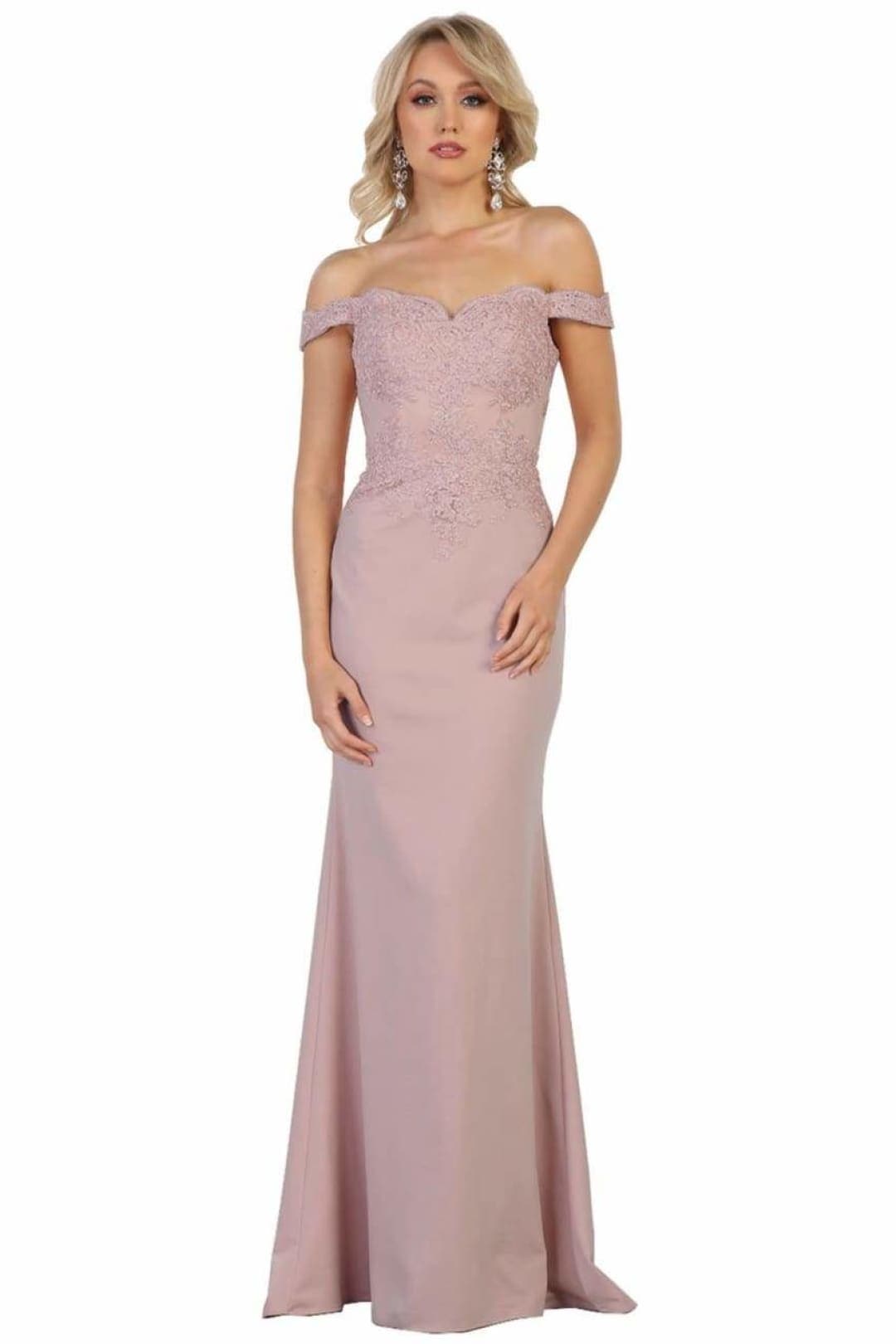 Elegant Form Fitting Evening Dress1