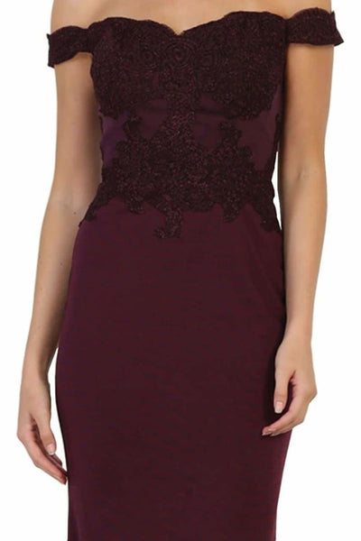 Elegant Form Fitting Evening Dress1