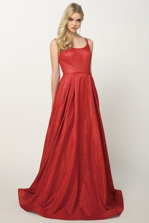 Juliet Red Long Formal Dresses