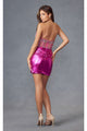 Metallic Strapless Corset Dress by Juliet JT938R - Dress