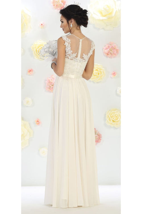 Modest Wedding Reception Dress