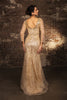 Mother Of The Bride Dress 3/4 Sleeves Mesh Gown By Royal Queen RQ8174 - Dress